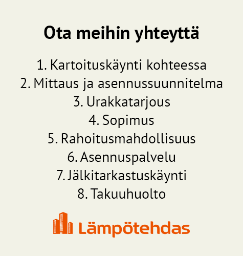 Ota meihin yhteyttä - Lämpötehdas